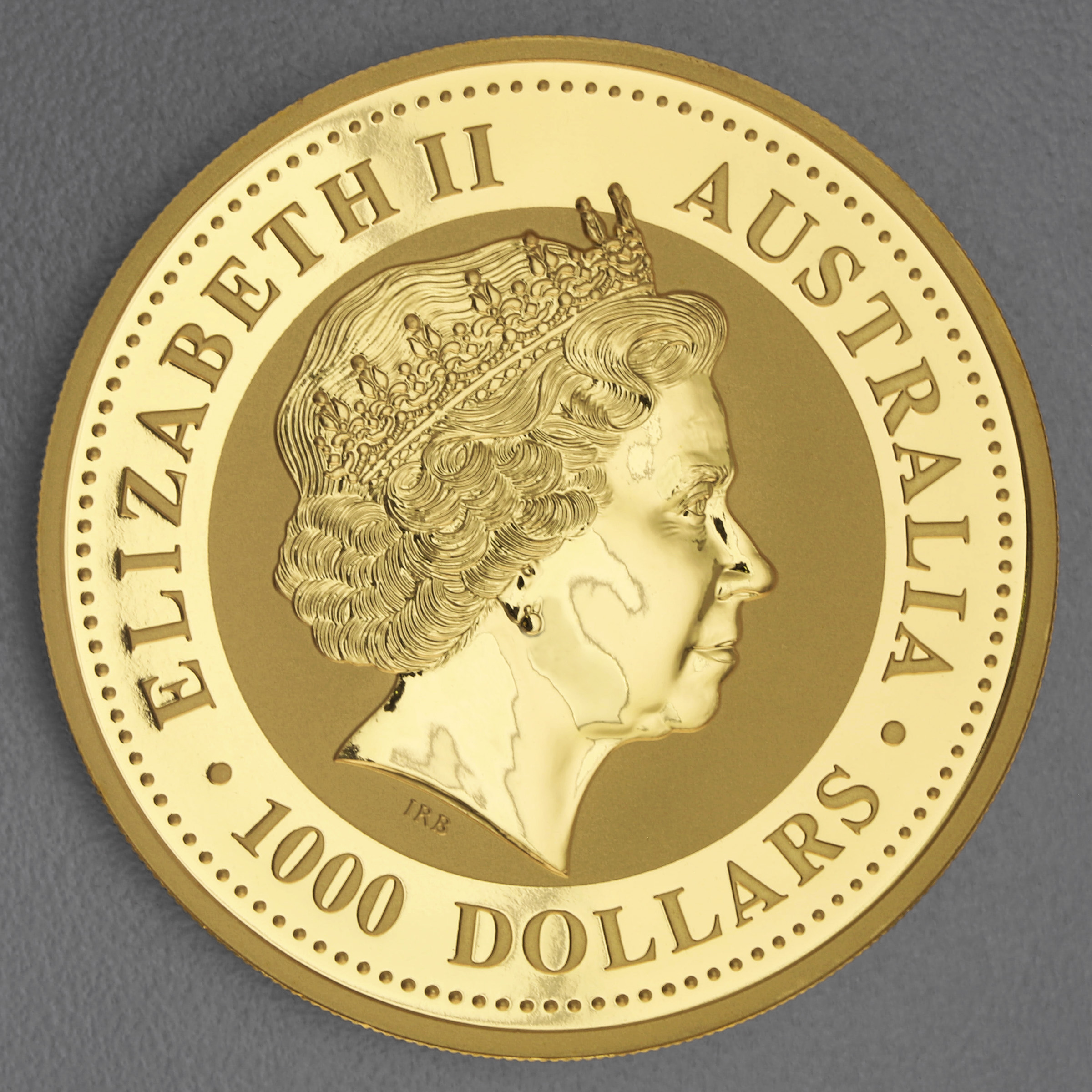 Goldmünze 10oz "Känguru" 2000 Australian Nugget (Australien) - Detailansicht 1