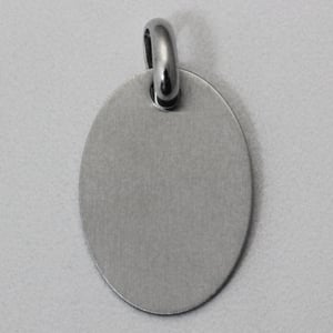 Silberanhänger 925er "Oval" gravierbar (Sterling) - Hauptansicht