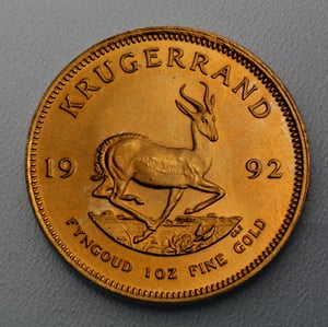 Goldmünze 1oz "Krügerrand" 1992 (Südafrika) - Miniaturansicht 1