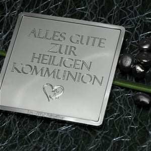 Silberbarren 1oz "Kommunion" Gravurbarren quadratisch - Miniaturansicht 6