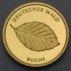 Goldmünze 20 Euro "Buche" 2011 Deutscher Wald (Deutschland) - Hauptansicht
