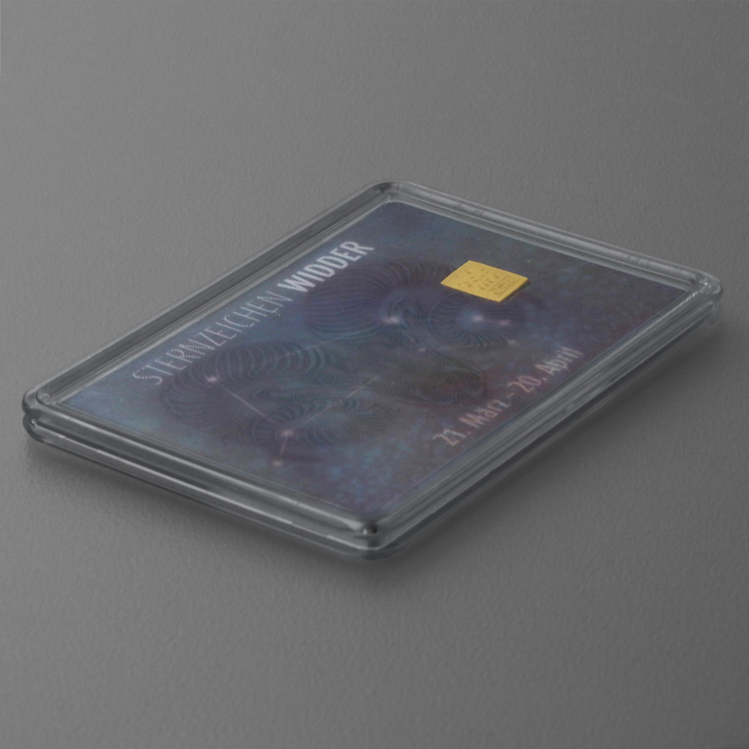 Goldbarren 1g "Sternzeichen: Widder" (Flip) - Detailansicht 4