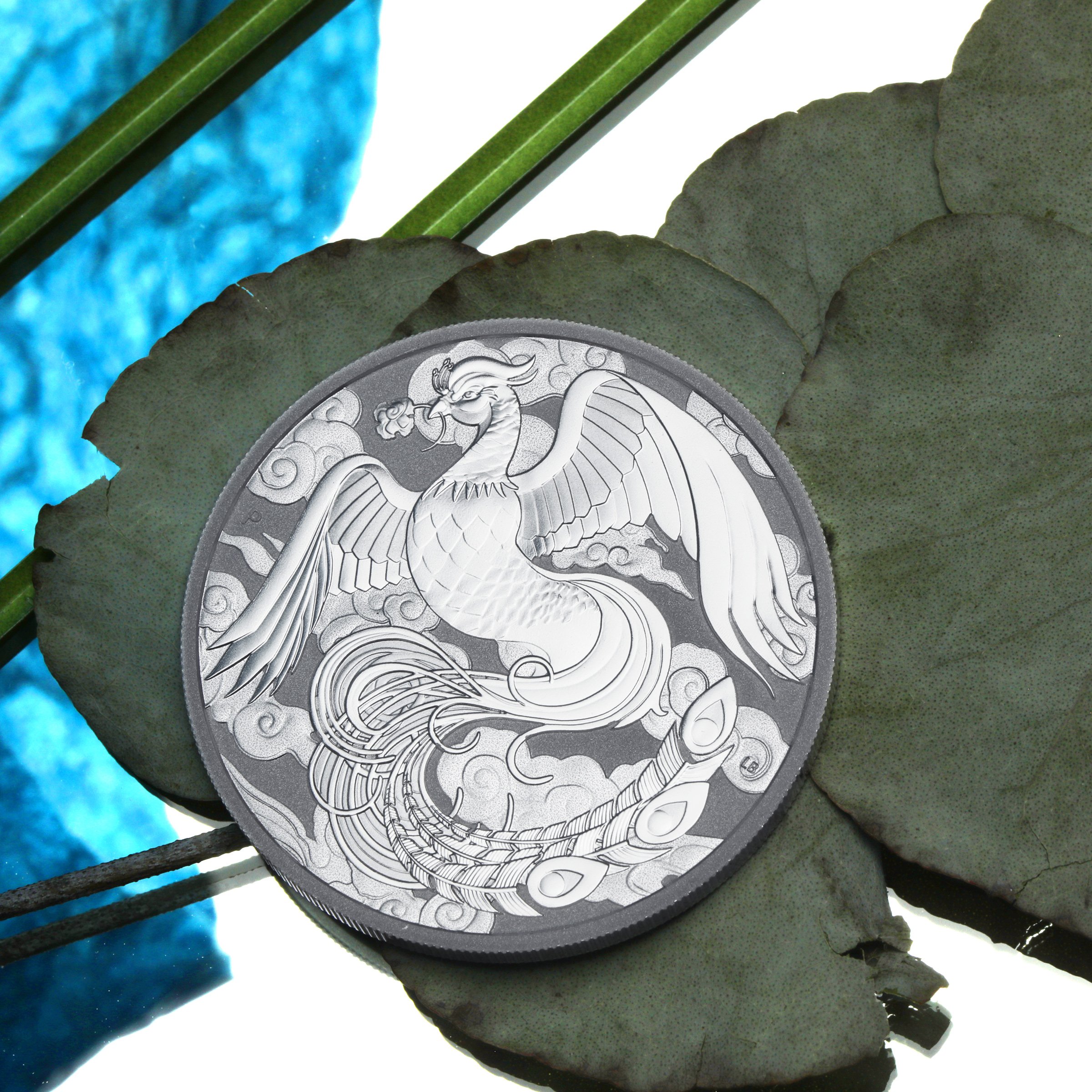 Silbermünze 1oz "Phoenix" 2022 Chinese Myths & Legends (Australien) - Detailansicht 4