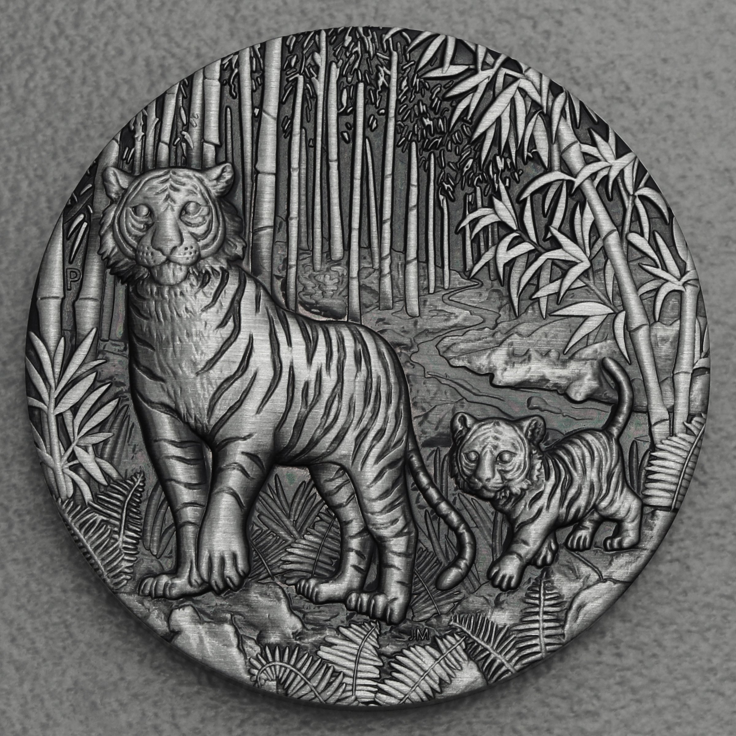 Silbermünze 2oz "Tiger" 2022 (AF) Lunar III – Year of the Tiger (Australien) - Hauptansicht