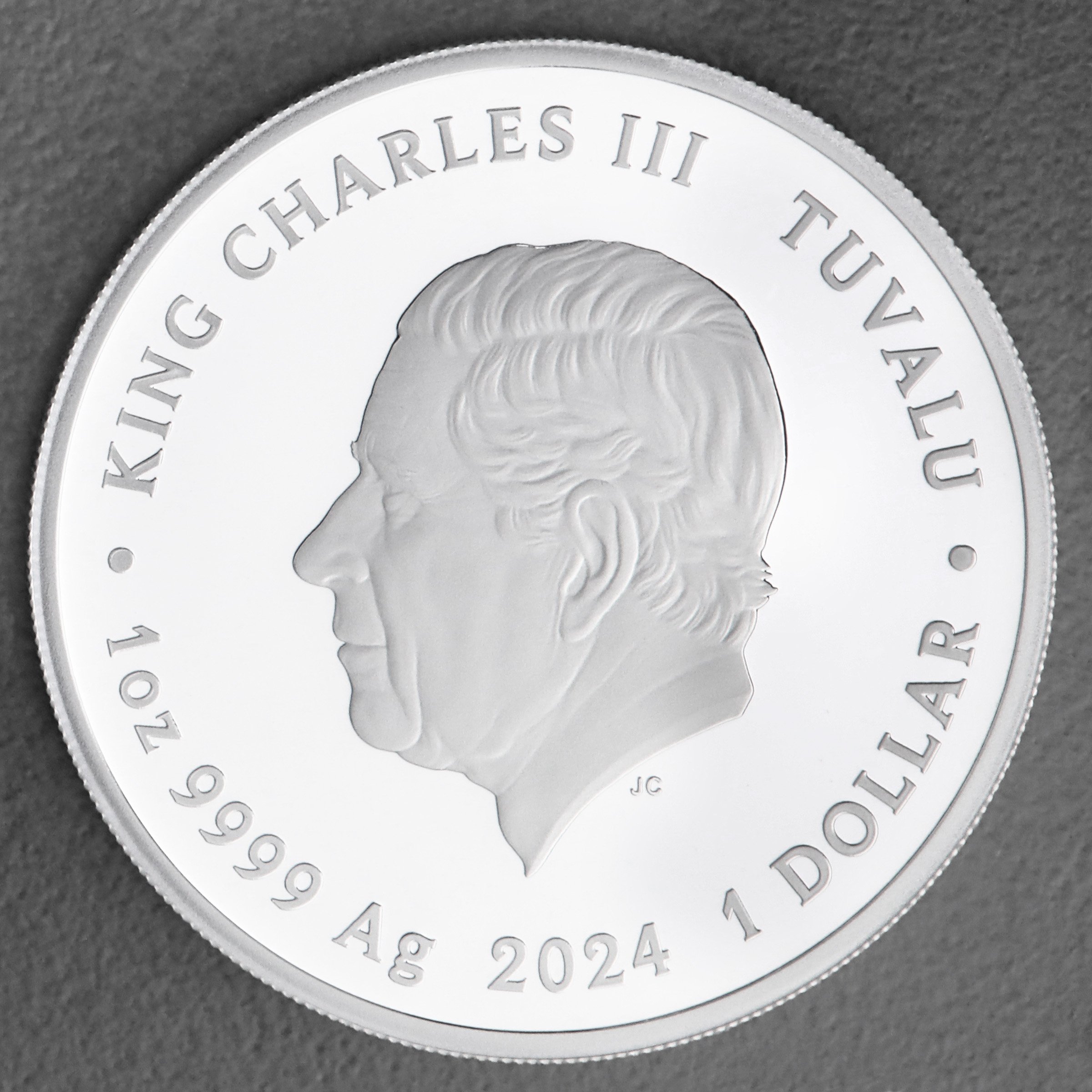 Silbermünze 1oz "Michelangelo" 2024 (PP/koloriert) Teenage Mutant Ninja Turtles™ (Tuvalu) - Detailansicht 1