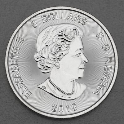 Silbermünze 1oz "Puma" 2016 Predator (Kanada) - Miniaturansicht 2
