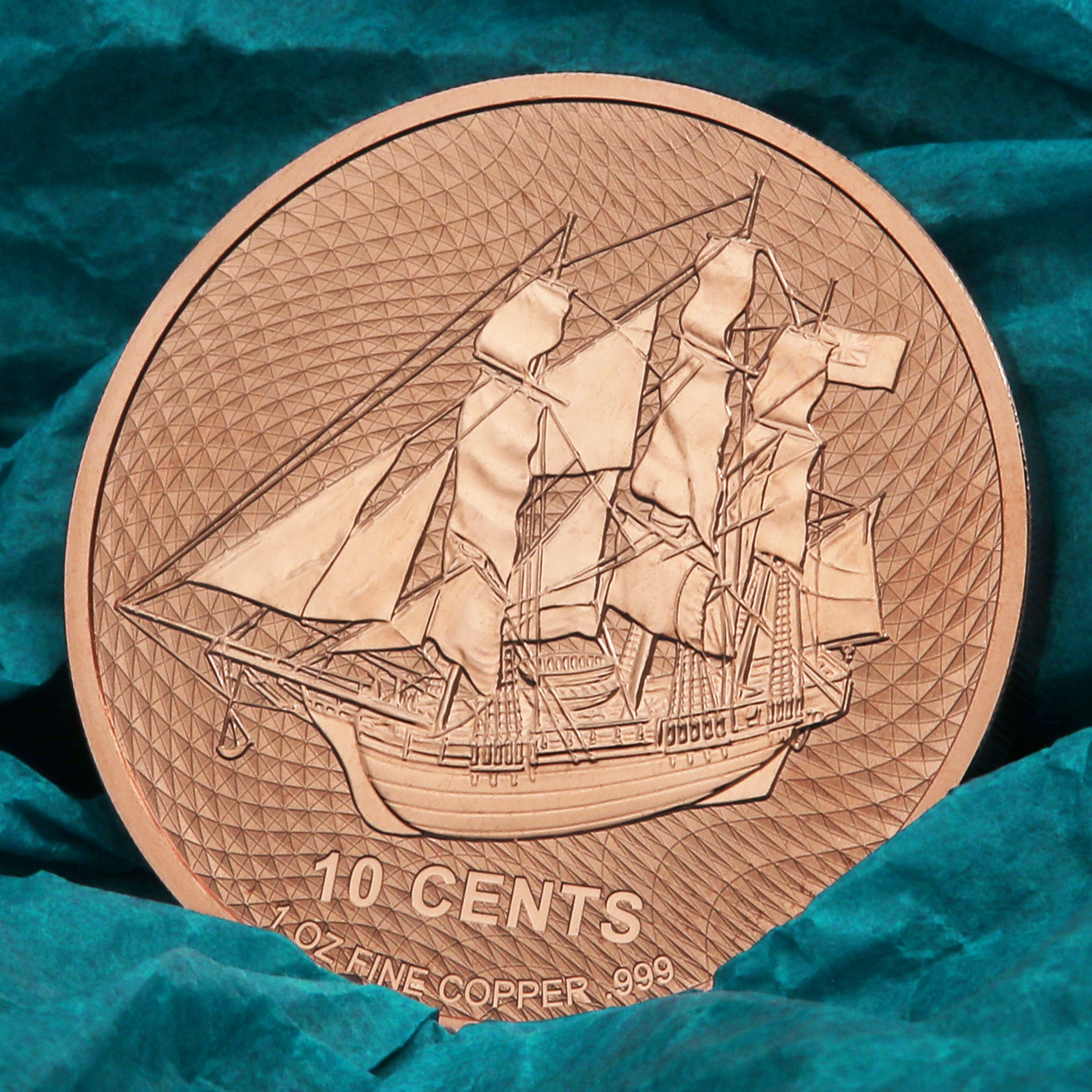 Kupfermünze 1oz "Bounty" 2026 (Cook Islands) - Detailansicht 4
