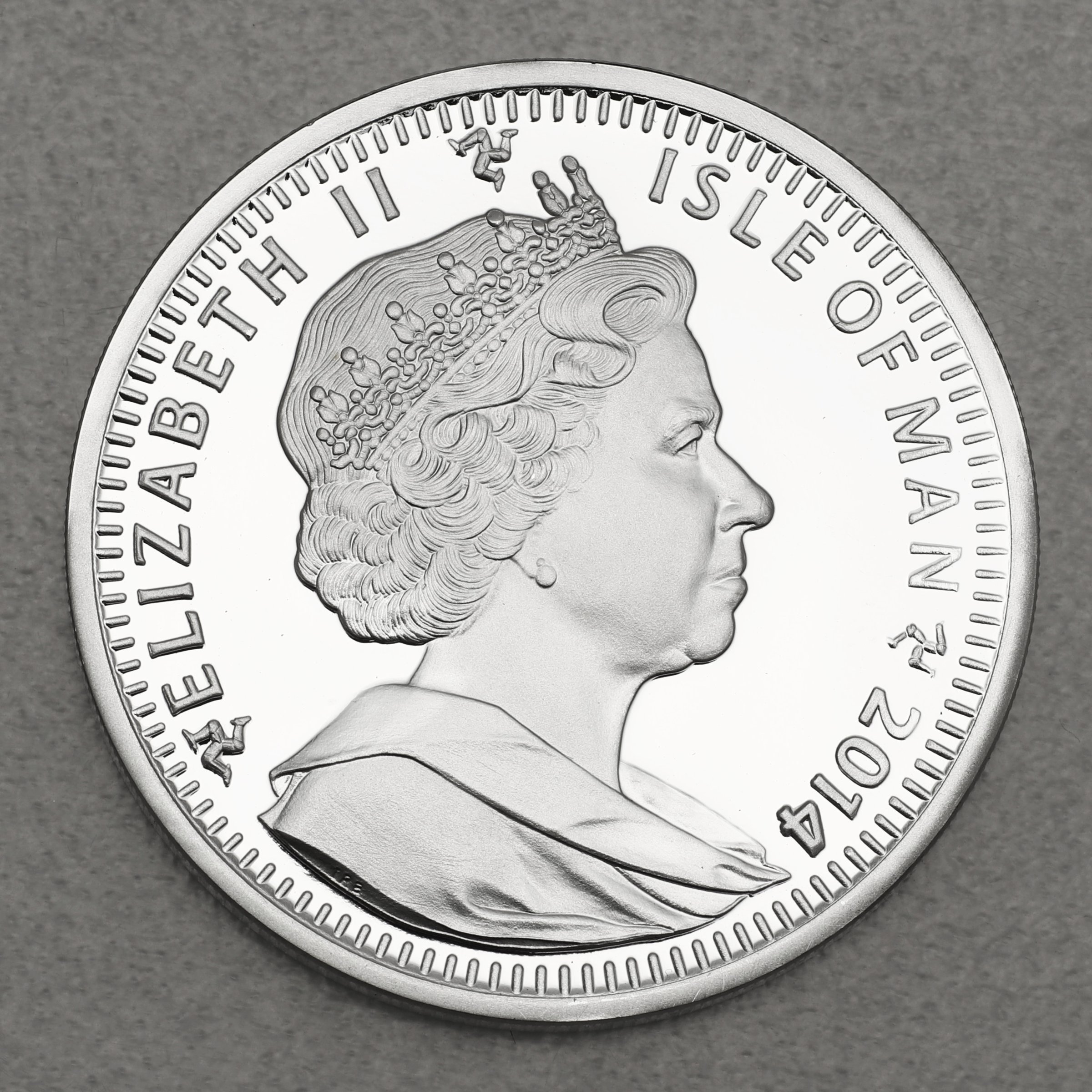 Silbermünze 1oz "Snowshoe Cat" 2014 Cats (Isle of Man) - Detailansicht 1