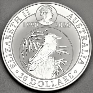 Silbermünze 1kg "Kookaburra" 2020 (Australien) - Miniaturansicht 2