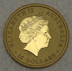 Goldmünze 1/10oz "Känguru" 2013 (Australien) - Miniaturansicht 2