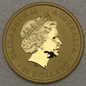 Goldmünze 1/2oz "Känguru" 2011 (Australien) - Miniaturansicht 2