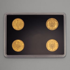 Goldmünzen Set 4x 20 Mark "Preußen-Könige" - Miniaturansicht 2