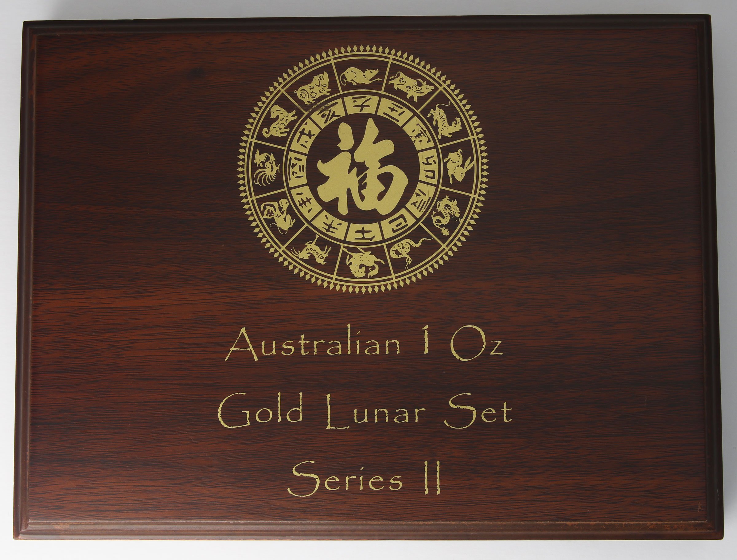 Goldmünzen 12 x 1oz "Gold Lunar Set" 2008-2019 Lunar II – Komplettset (Australien) - Detailansicht 5