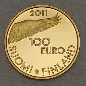 Goldmünze 100 Euro 2011 (Finnland) - Miniaturansicht 2