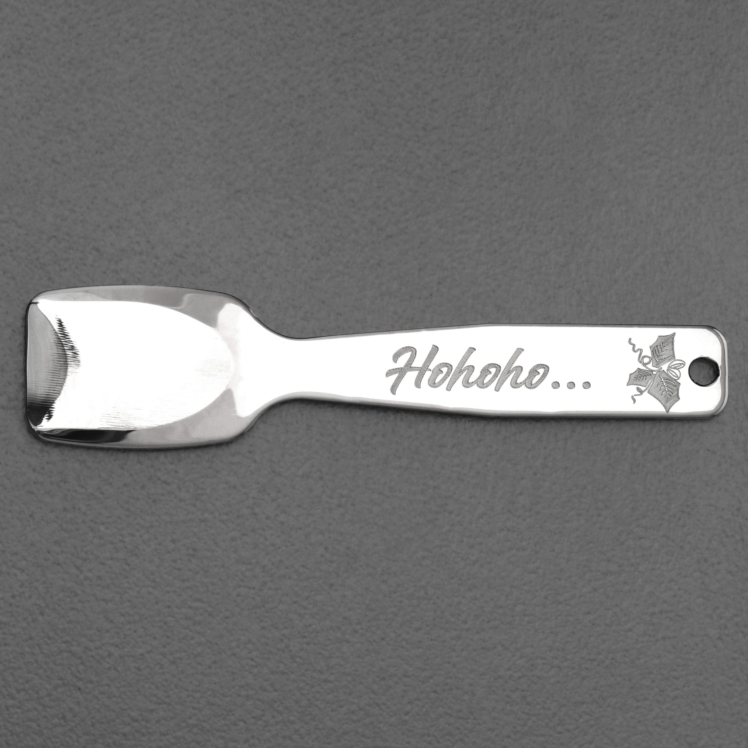 Gourmet-Löffel "Hohoho..." Sterling-Silber - Hauptansicht