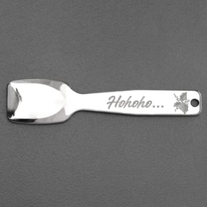 Gourmet-Löffel "Hohoho..." Sterling-Silber - Hauptansicht