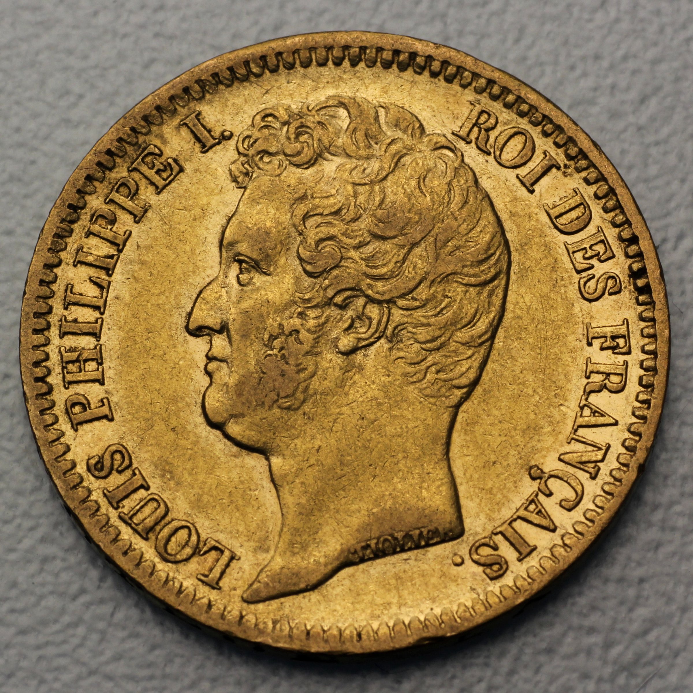 Goldmünze 20 Francs "Louis Philippe I." 1830/31 (Frankreich) - Hauptansicht