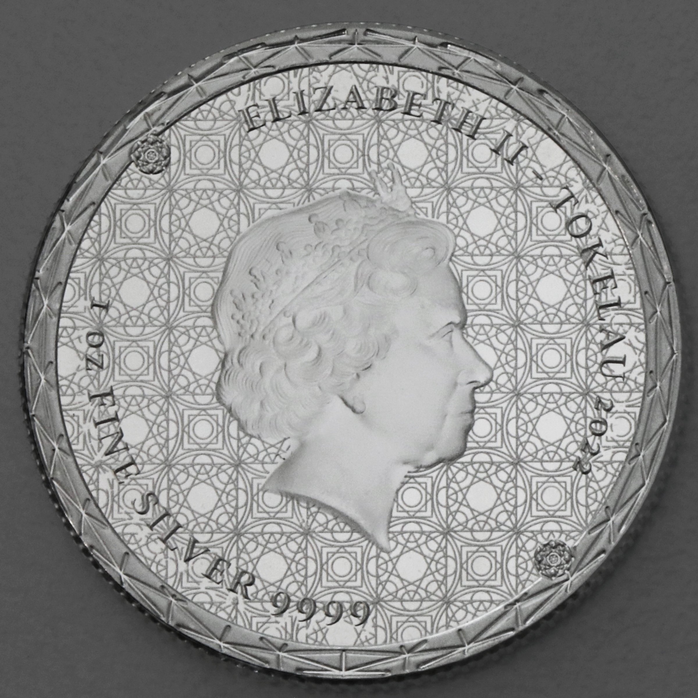 Silbermünze 1oz "Equilibrium" 2022 diff. (Tokelau) - Detailansicht 1