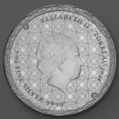 Silbermünze 1oz "Equilibrium" 2022 diff. (Tokelau) - Miniaturansicht 2