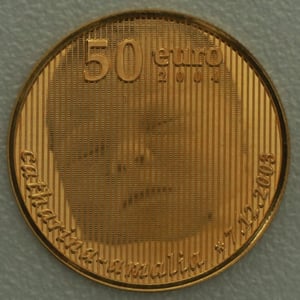 Goldmünze 50 Euro "Catherina-Amalia" 2004 (Niederlande) - Hauptansicht