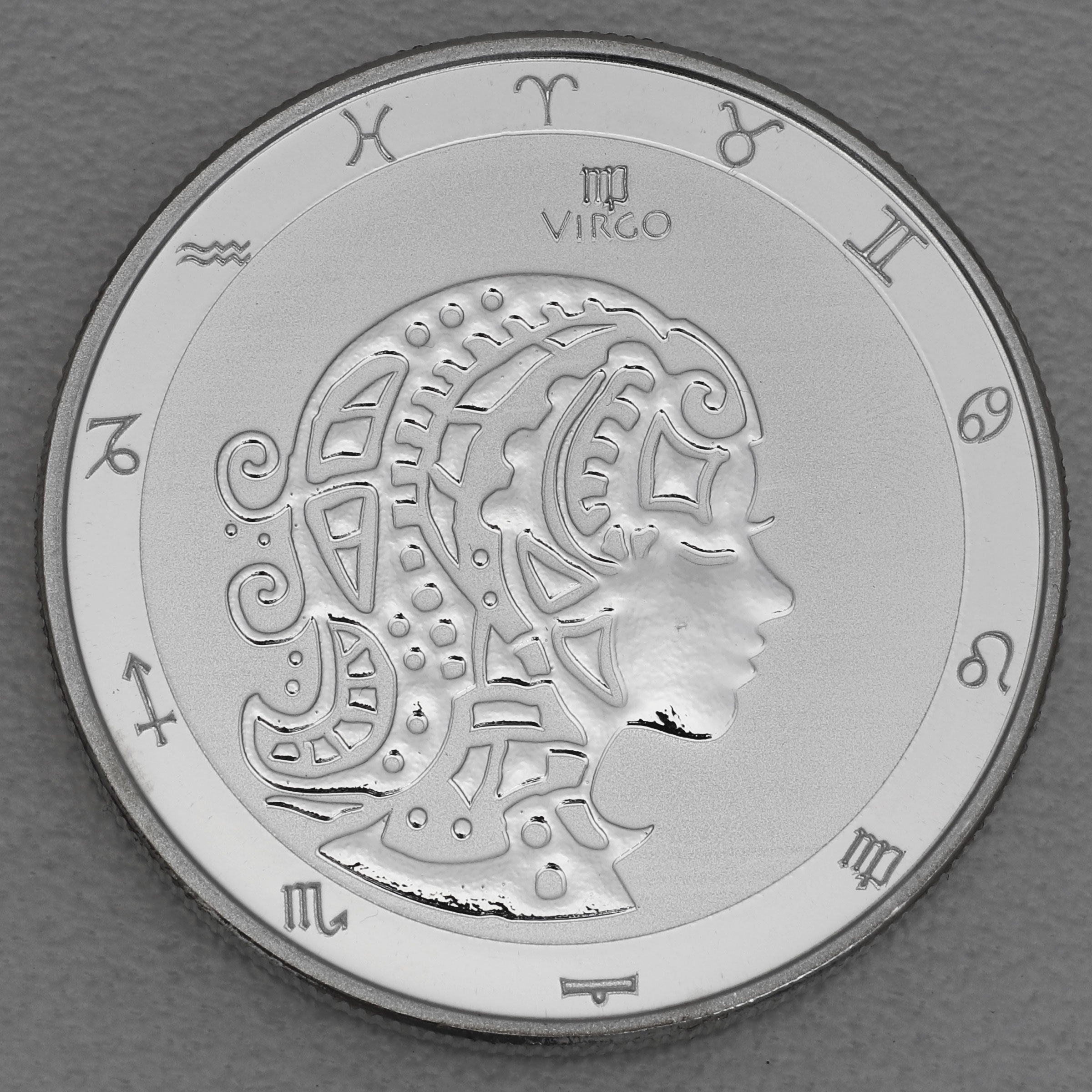 Silbermünze 1oz "Jungfrau" 2022 Virgo (Tokelau) - Hauptansicht