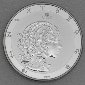 Silbermünze 1oz "Jungfrau" 2022 Virgo (Tokelau) - Hauptansicht