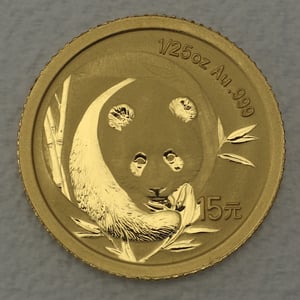 Goldmünze 1/25oz "Panda" 2007 versch. Motive (China) - Miniaturansicht 25