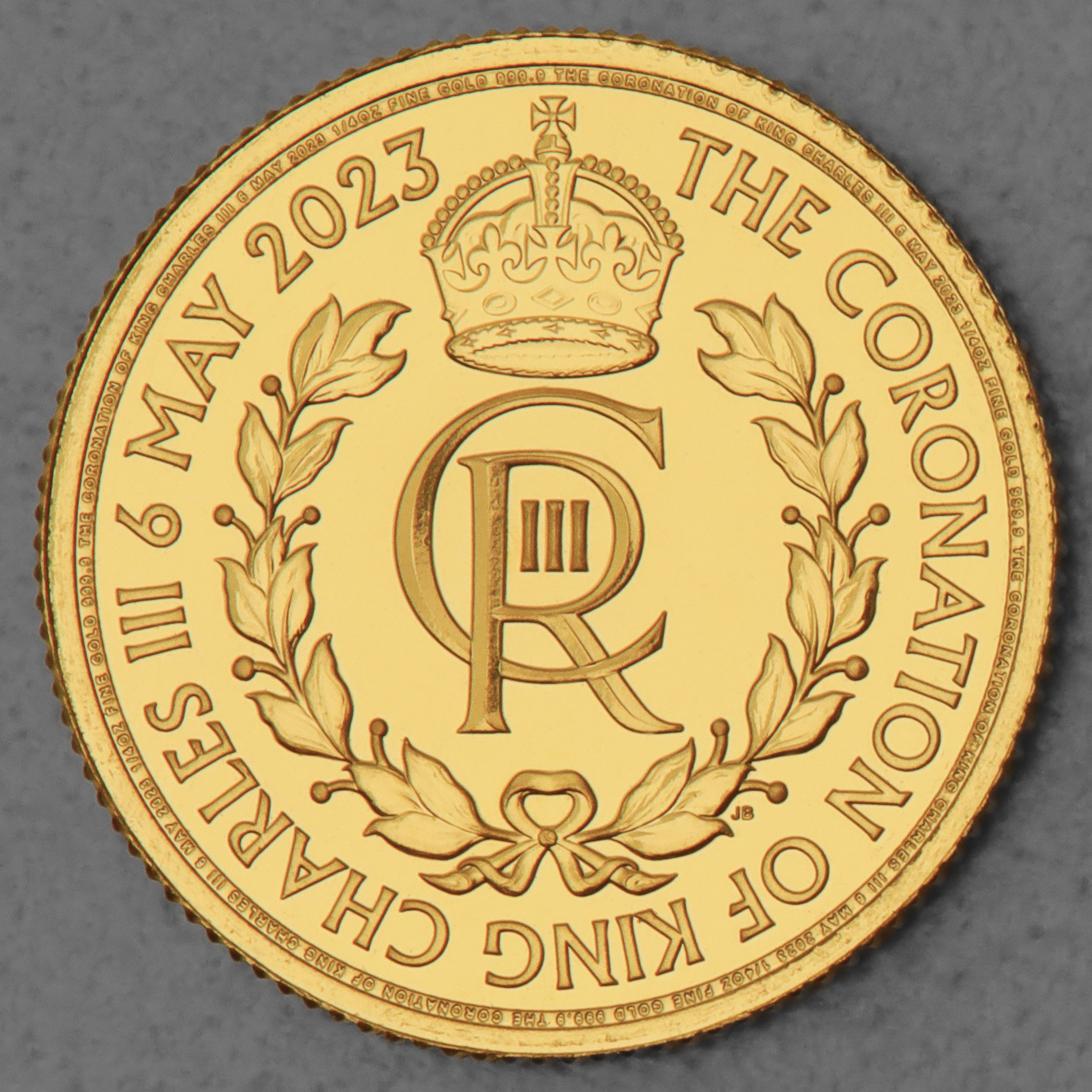 Goldmünze 1/4oz "Coronation Charles III." 2023 Coronation Coin (Großbritannien) - Hauptansicht