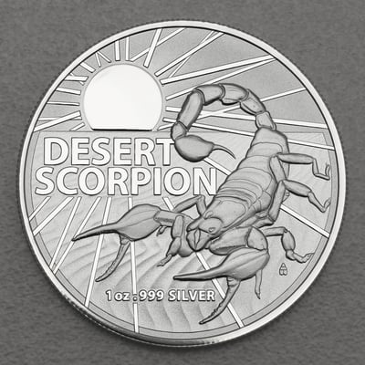 Silbermünze 1oz "Desert Scorpion" 2022 Australia’s Most Dangerous (Australien) - Hauptansicht