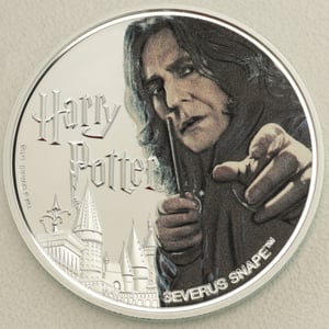 Silbermünzen 8 x 1oz "Harry Potter" 2020 (PP/kol.) Set – 8-teilig (Fidschi) - Miniaturansicht 8