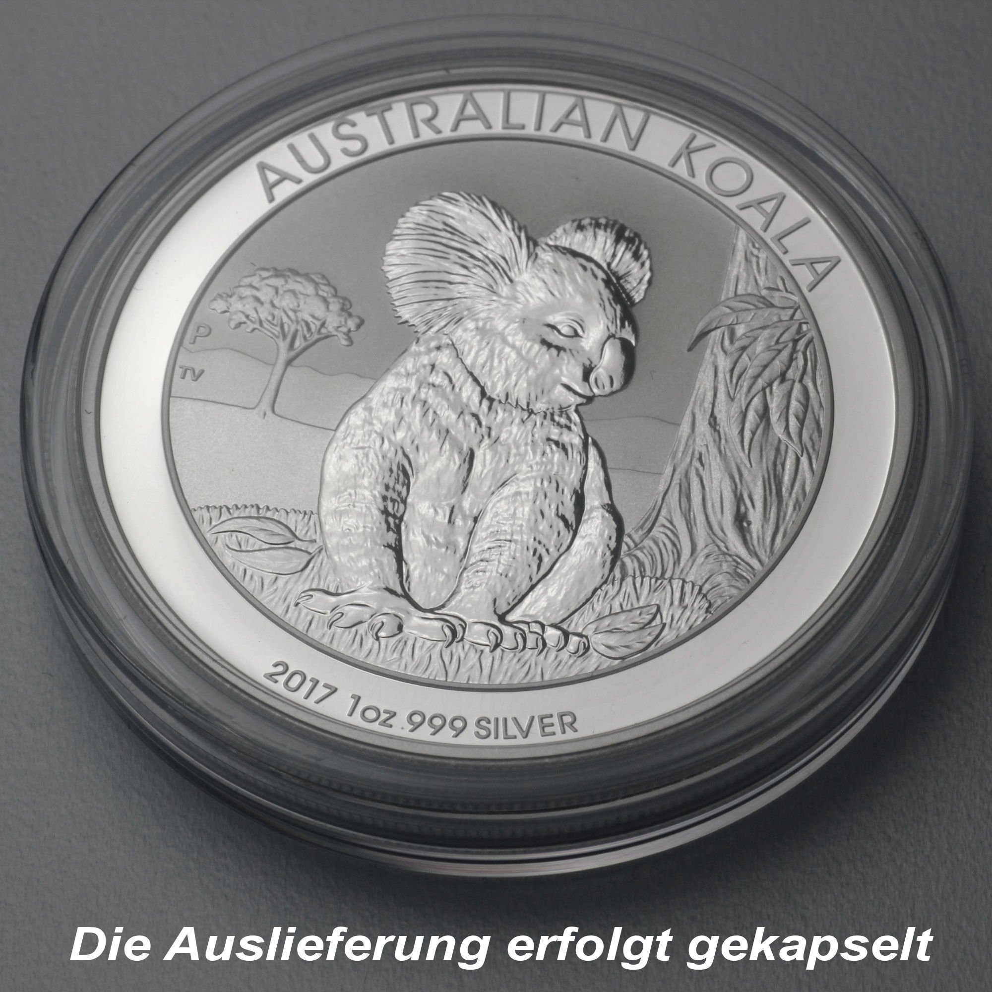 Silbermünze 1oz "Koala" 2017 (Australien) - Detailansicht 2