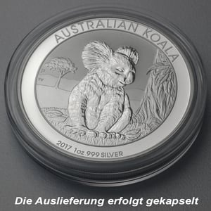 Silbermünze 1oz "Koala" 2017 (Australien) - Miniaturansicht 3