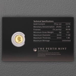Goldmünze 0,5g "Mini Roo" 2026 (PP) Australian Kangaroo (Australien) - Miniaturansicht 4