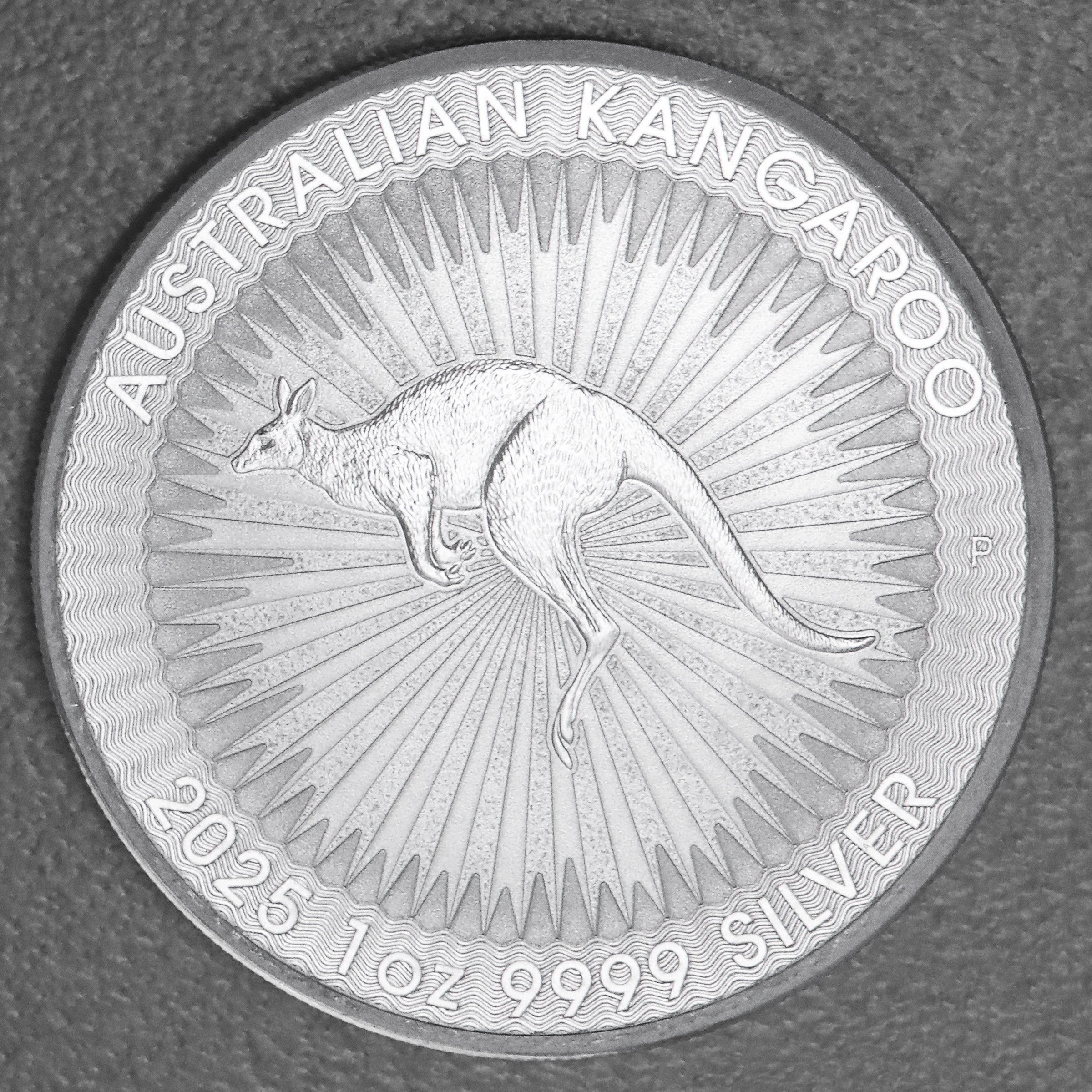 Silbermünze 1oz "Känguru" aktueller Jahrgang diff. (Australien) - Hauptansicht