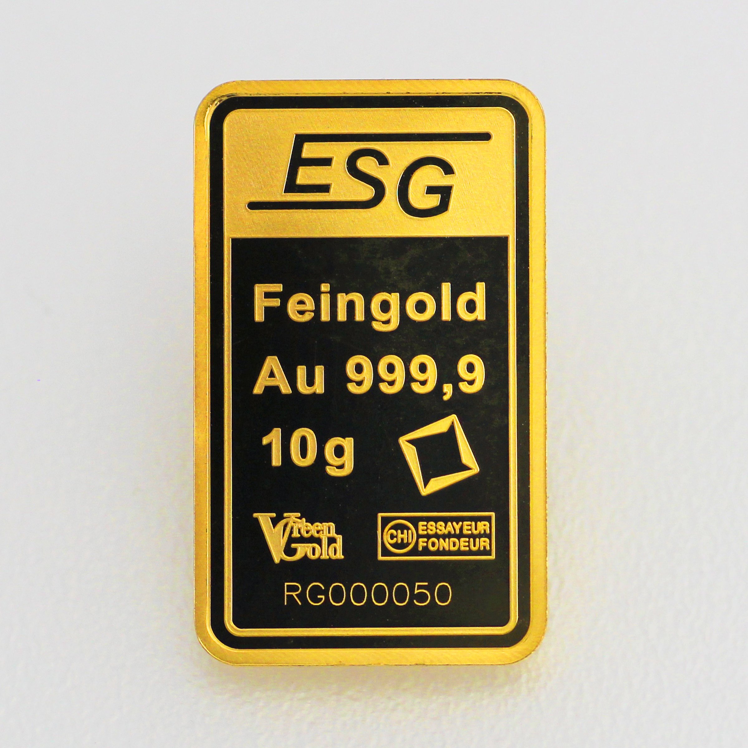 Goldbarren 10g "Auropelli" Responsible-Gold - Detailansicht 4