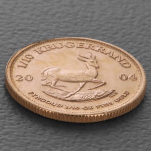 Goldmünze 1/10oz "Krügerrand" 2004 (Südafrika) - Miniaturansicht 3