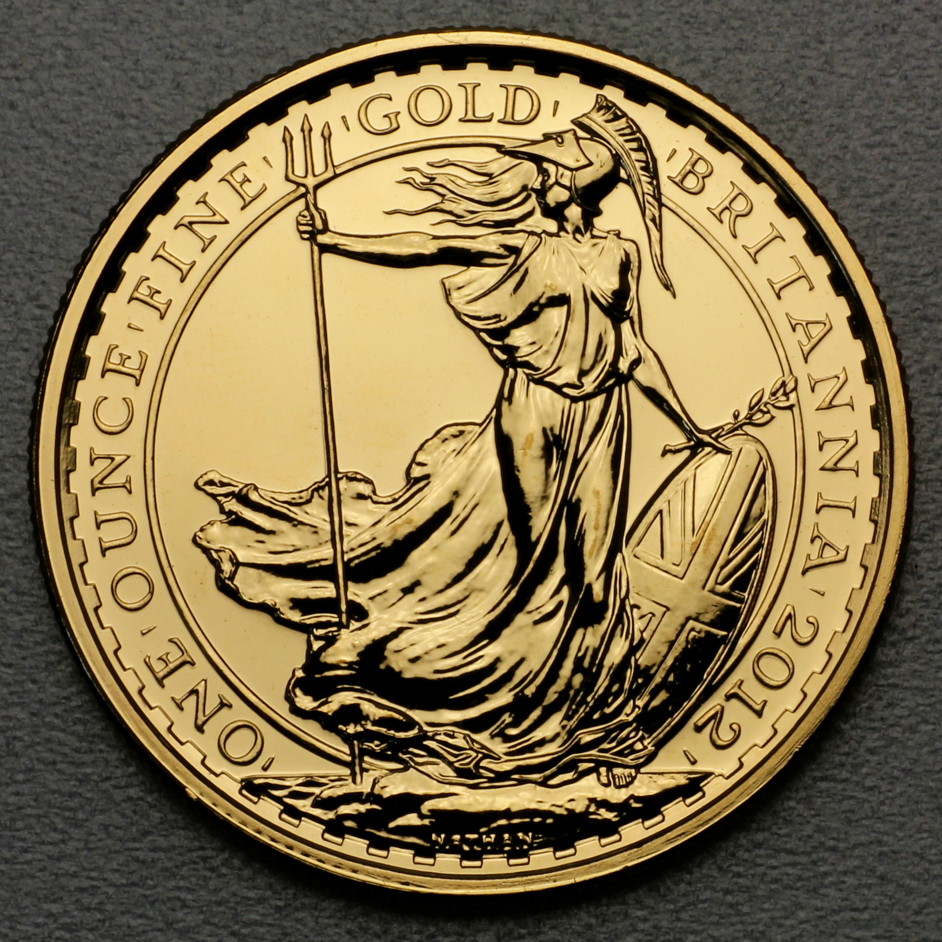 Goldmünze 1oz "Britannia" vor 2013 (22kt) (Großbritannien) - Hauptansicht