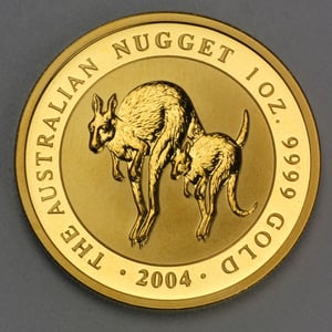 Goldmünze 1oz "Känguru" 2004 Australian Nugget (Australien) - Hauptansicht