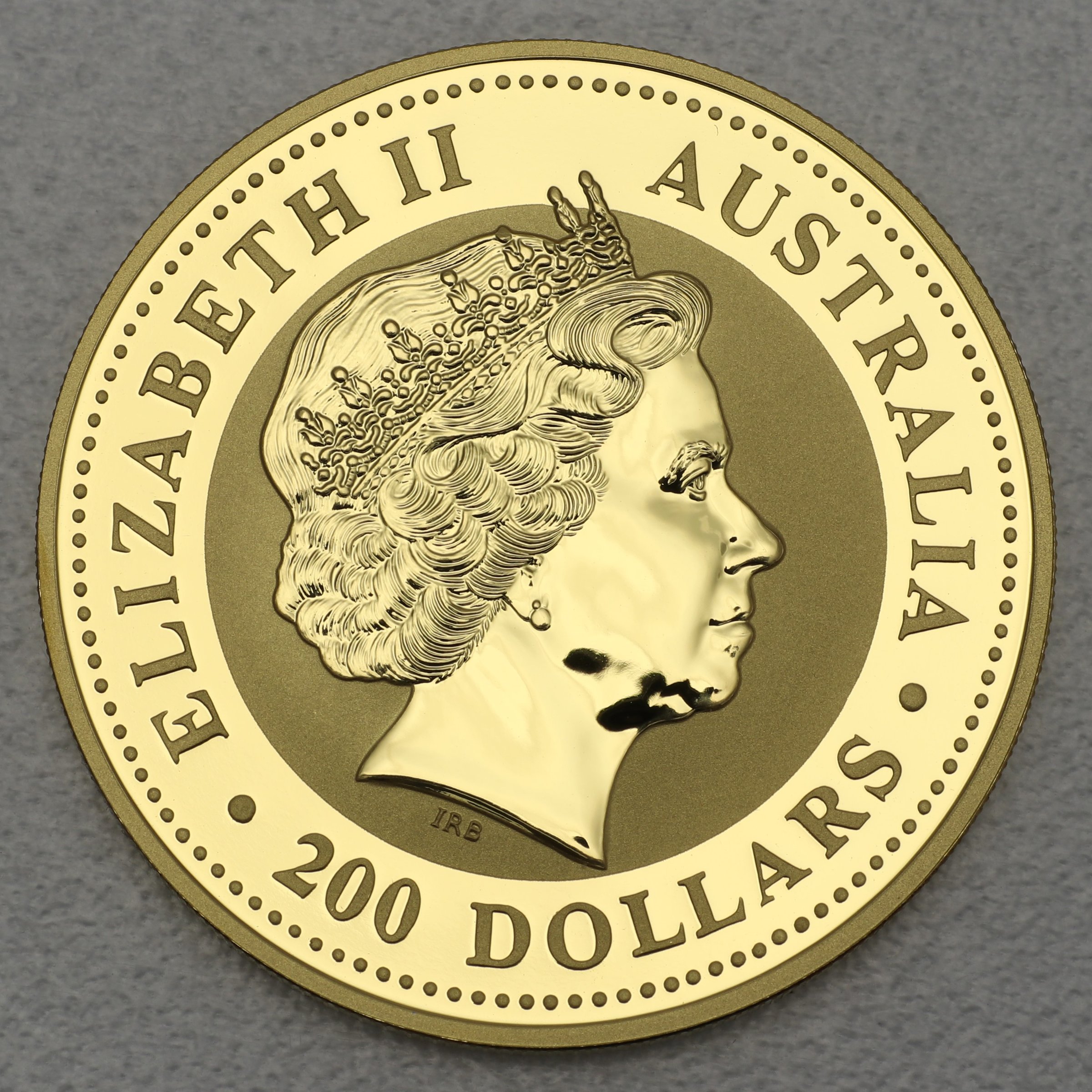 Goldmünze 2oz "Känguru" 2001 Australian Nugget (Australien) - Detailansicht 1