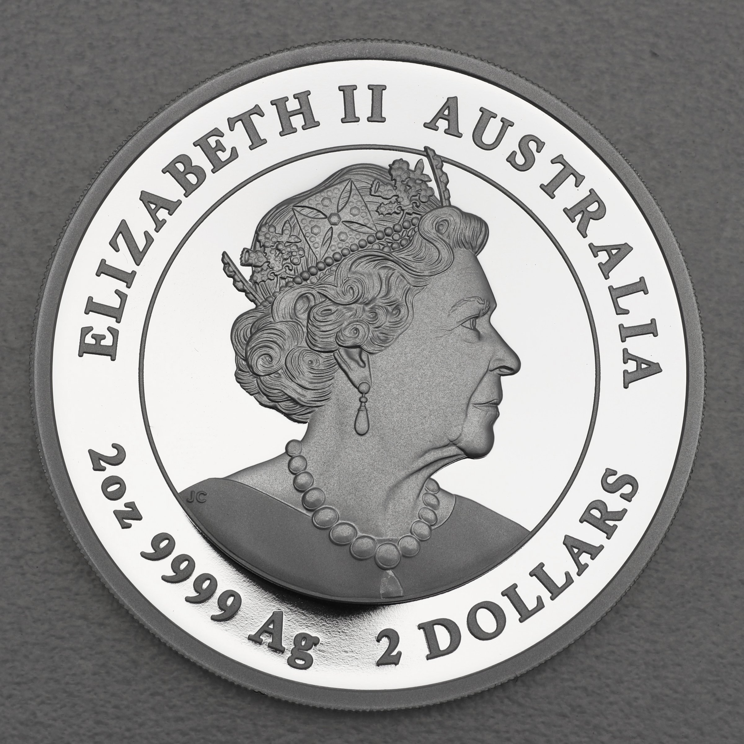 Silbermünze 2oz "Maus" 2020 (PP) Lunar III – Year of the Mouse (Australien) - Detailansicht 1