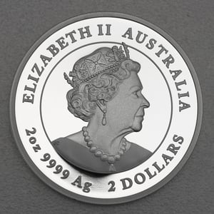 Silbermünze 2oz "Maus" 2020 (PP) Lunar III – Year of the Mouse (Australien) - Miniaturansicht 2
