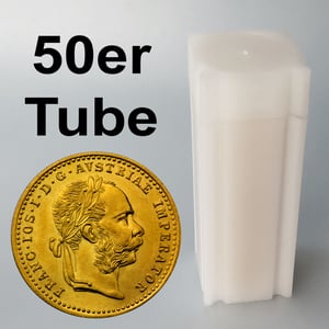 Goldmünze 50 x "1 Dukat" Tube (Österreich) - Hauptansicht