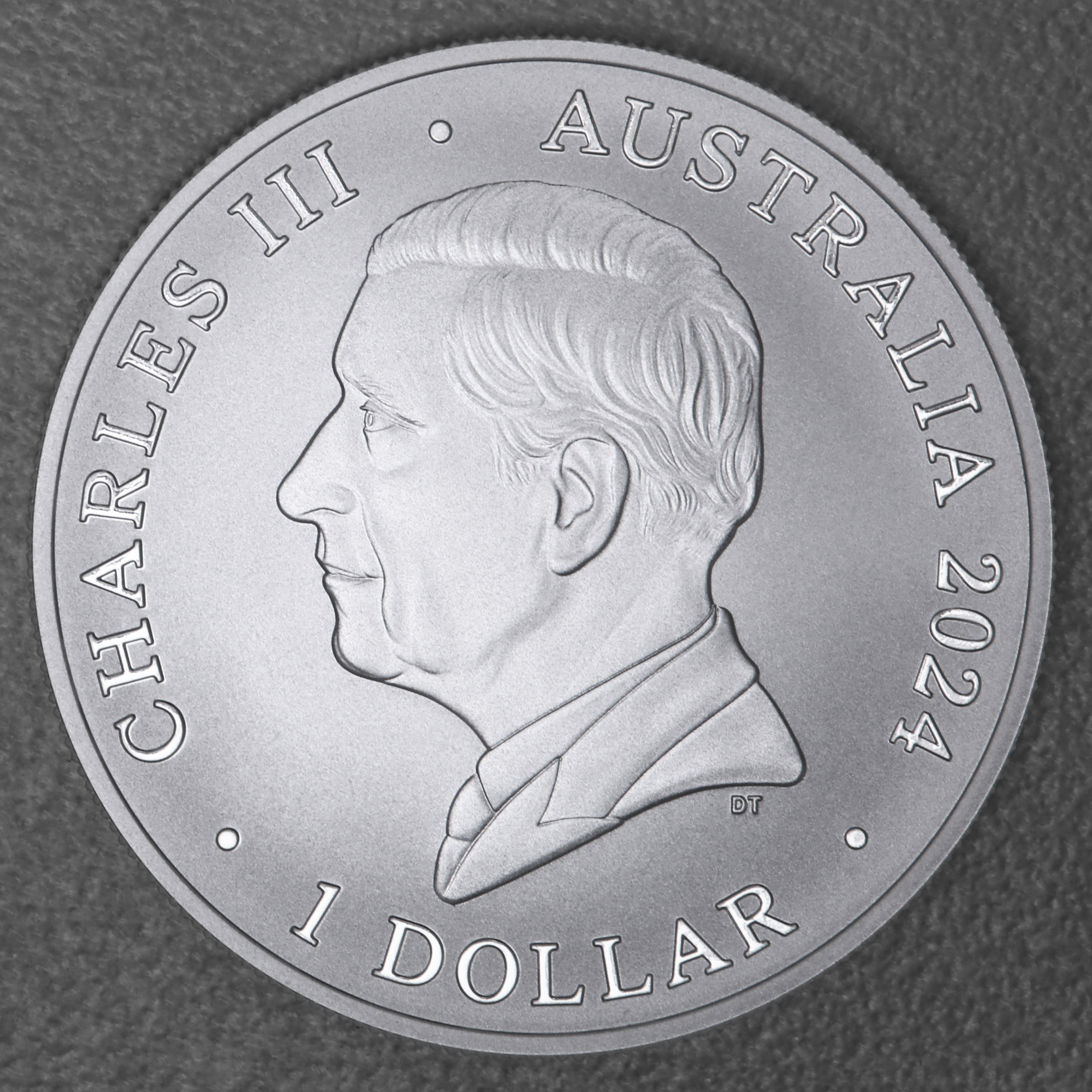 Silbermünze 1oz "Giraffe" 2024 (19%) Australia Zoo (Australien) - Detailansicht 1