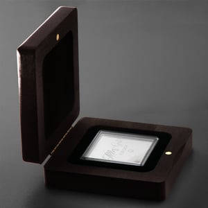 Premium-Geschenkbox "Echtholz" S (92x92mm) - Miniaturansicht 5