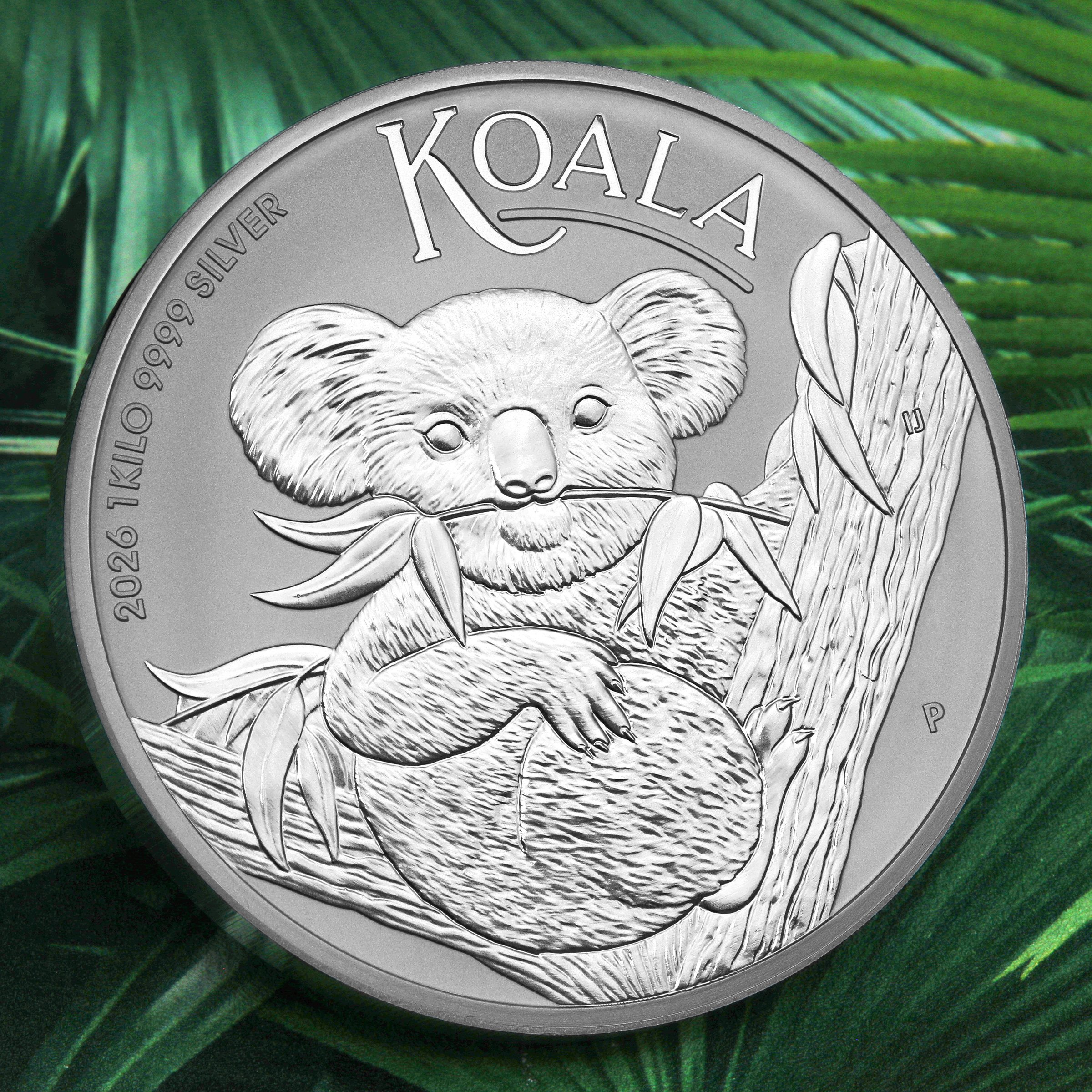 Silbermünze 1kg "Koala" 2026 (Australien) - Detailansicht 5