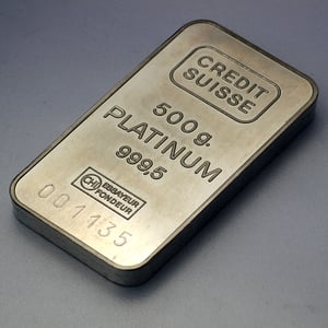 Platinbarren 500g (Resale) - Miniaturansicht 3