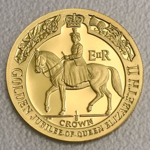 Goldmünzen "Golden Jubilee" 2002 (PP) Set – 4-teilig (Isle of Man) - Miniaturansicht 5