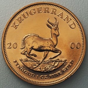Goldmünze 1oz "Krügerrand" 2000 (Südafrika) - Hauptansicht