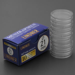 Münzkapseln 21mm 10er-Packung - Hauptansicht