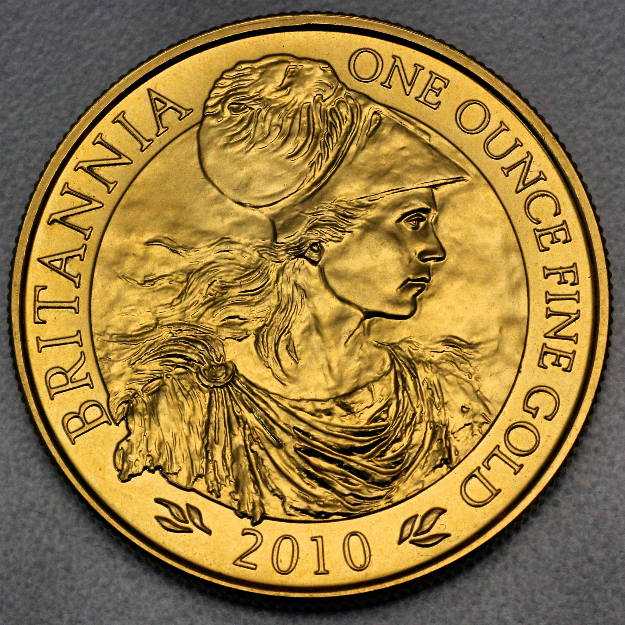 Goldmünze 1oz "Britannia" 2010 (Großbritannien) - Hauptansicht